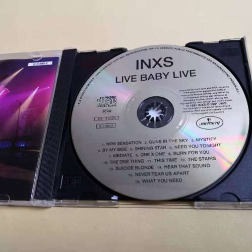 INXS LIVE BABY LIVE 英版