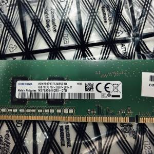 Samsung 4G ddr4 RAM 台式機用，不是 notebook RAM
