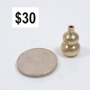 純銅實心葫蘆迷你小銅葫蘆擺件