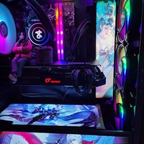 高階RGB電競 Xeon&reg; E5 八核心十六線程遊戲電腦主機，512G SSD固態硬碟 ，暢打各種...