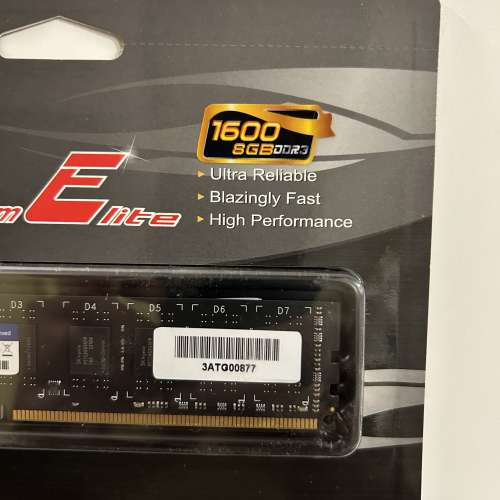 Team Elite 8GB DDR3 1600 記憶體 RAM