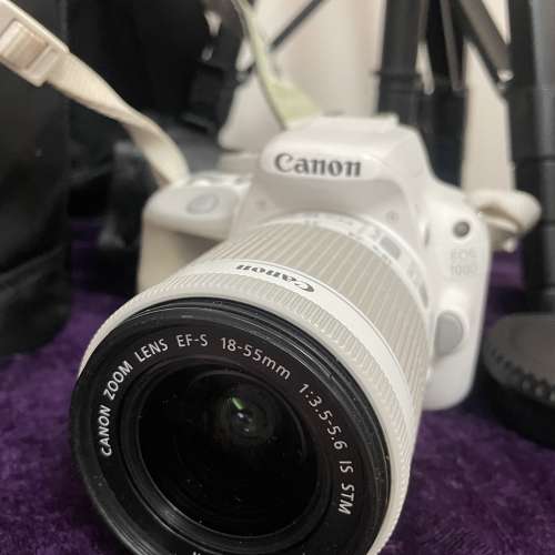 Canon EOS 100D DSLR Camera with Accessories