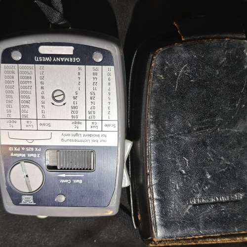 GOSSEN Lunasix 3 測光錶 冇電