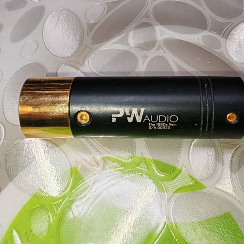 PW Audio The 1980s Ver. 4.4mm母轉4-pin XLR公的轉接頭