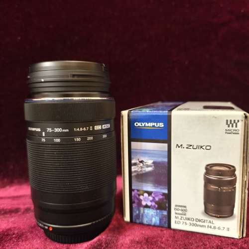 Olympus M Zuiko Digital ED 75-300 F4.8-6.7 ll