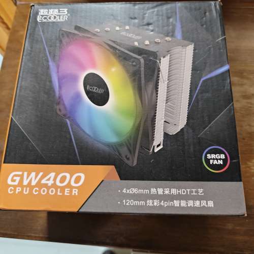 超頻三PCCOOLER GW400 CPU 散熱器