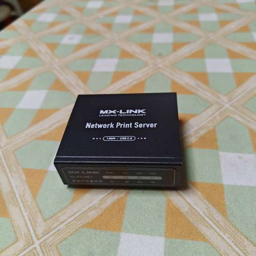 MX-LINK USB2.0 網路印表機伺服器