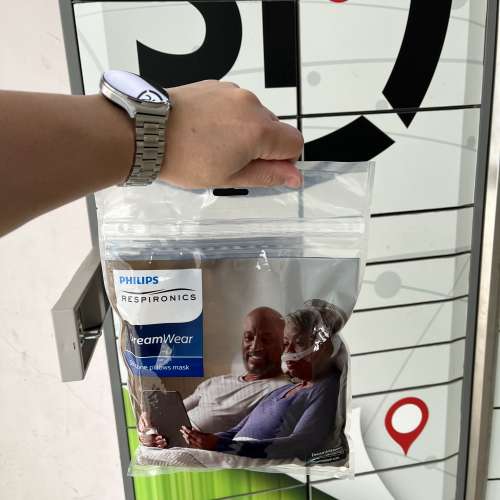 呼吸機用全新 Philips DreamWear Silicone Pillow矽膠鼻罩