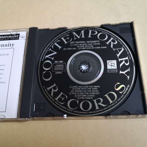 ART PEPPER / INTENSITY 日本版