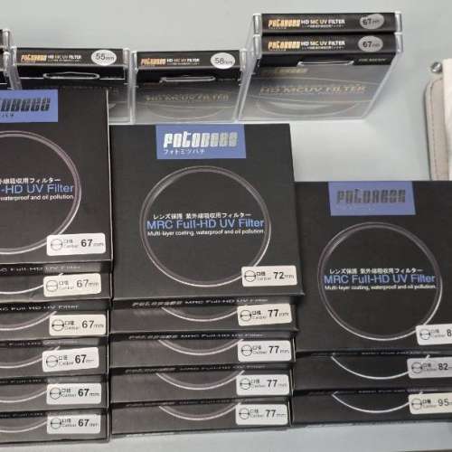 Fotobees HD MC/ MRC Full HD UV FILTER 濾鏡 保護鏡 單反 無反
