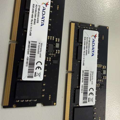 Adata DDR5 4800 8GB X 2