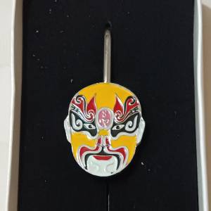 全新 京劇臉譜 金屬書簽