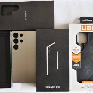 極錫機完美如新,512GB,香港行貨,鈦灰色Samsung s25u s25 ultra dual 雙卡 5G, 有盒有...