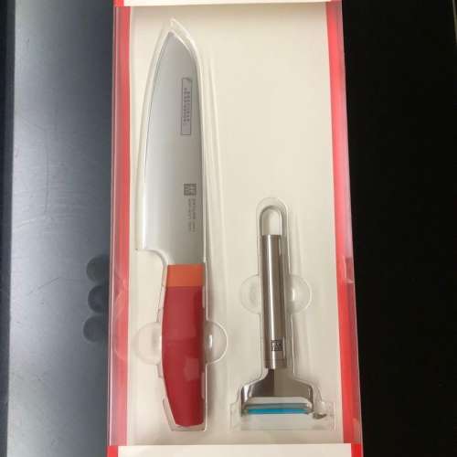 孖人牌刀具套裝：日式廚刀+可動瓜刨 Zwilling Now S Knife Set：Knife & Peeler