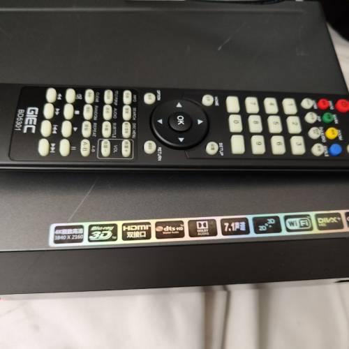 GIEC BDP-G4308 4K 藍光播放機 #BDP-G4308
跟遙控