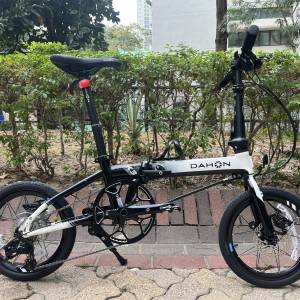 馬甲線款 DAHON K3 PLUS 9速 16吋 碟剎 鋁合金 折叠車 送水架前後蛙燈叮叮