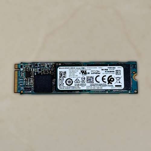 SSD Toshiba 256 GB M.2 NVMe 固態硬碟