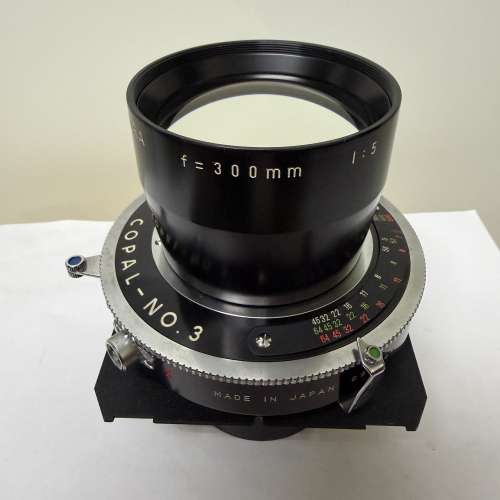 《大片幅》Komura 300mm F6.3, Copal 3快門