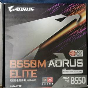 Gigabyte B550M Aorus Elite motherboard ATX AMD AM4 技嘉 主板 底板