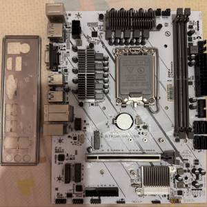 精粤B760M GAMING D4主板 DDR4 Intel LGA1700