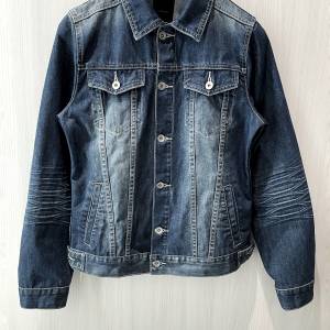 日本潮牌 Roshell 男装Classic 4袋 深藍仿舊洗水色牛仔褸 Denim Jacket Smart Casua...