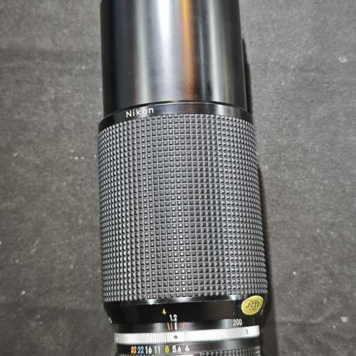 Nikon 80-200/4 zoom Nikkor 尼康 80mm 200mm 80 200 MF AIS 98%new 送filter 鏡片...
