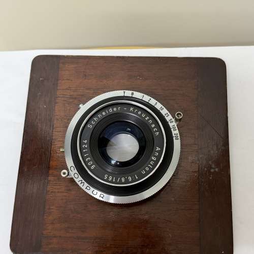 《大片幅》Schneider-Kreuznach Angulon 165mm F6.8 + Compur 0快門