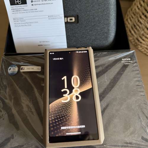 FIIO M27鈦版 99.9新