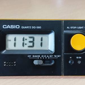 1980 Vintage CASIO Alarm Clock .... !! 卡西歐 1980年代古典鬧鐘 .... !!