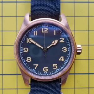 全新軍錶款青銅錶殼