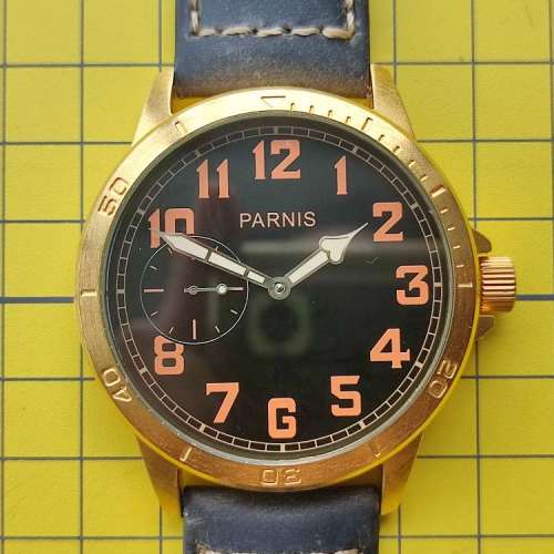 全新組裝大大隻款式機械軍錶