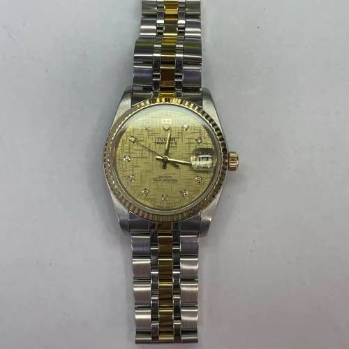 舵王子tudor74033男士機械自動表