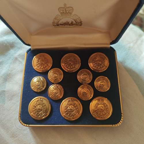 皇家香港警察袖口扭全部金屬