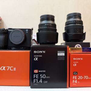 A7C2 a7cii, SEL2070G, SEL50F14GM