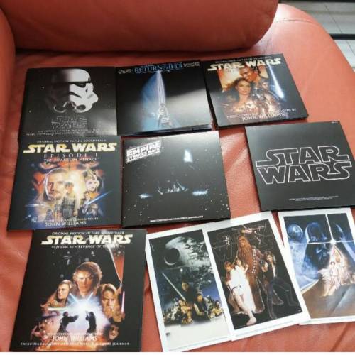 星球大戰電影原聲大碟套裝（10CD+1DVD)   STAR WARS