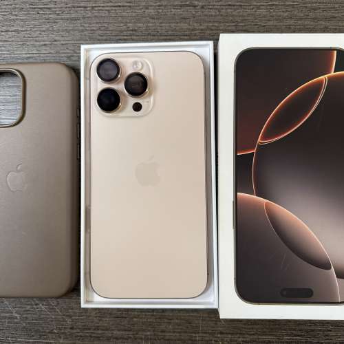 iPhone 16pro max512gb,港行雙卡極新，冇修冇拆，電池健康度92，全套齊送原廠殼！