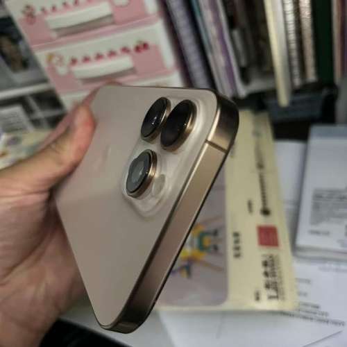 iPhone 16pro max512gb,港行雙卡極新，冇修冇拆，電池健康度92，全套齊送原廠殼！