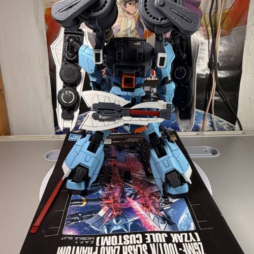 MG 1:100 機動戰士高達 特種命運 Seed Destiny 斬擊渣古幻影 伊扎古專用機 素組 已...