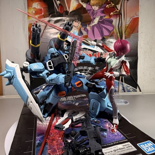 MG 1:100 機動戰士高達 特種命運 Seed Destiny 斬擊渣古幻影 伊扎古專用機 素組 已...