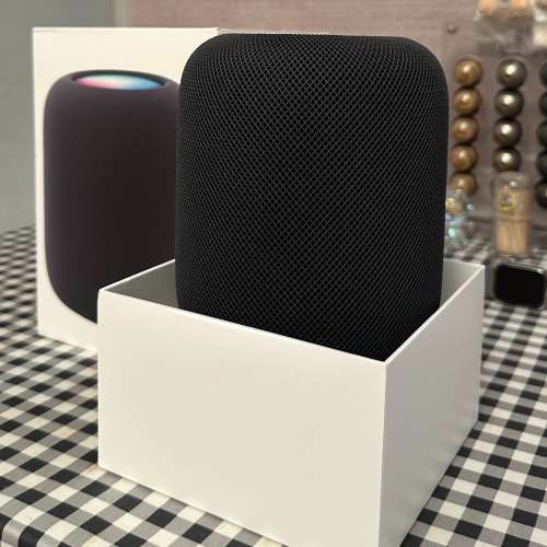 Apple HomePod 2 WiFi喇叭 黑色 行貨 95%新 只有輕微使用痕跡 已還回原廠設定 全套...