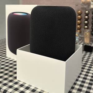 Apple HomePod 2 WiFi喇叭 黑色 行貨 95%新 只有輕微使用痕跡 已還回原廠設定 全套...