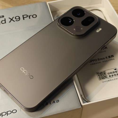 Oppo find x9 pro 16+512gb 鈦色 國行 99%新