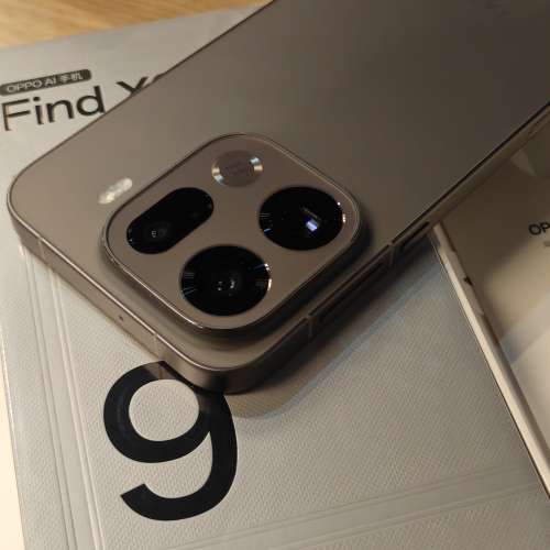 Oppo find x9 pro 16+512gb 鈦色 國行 99%新