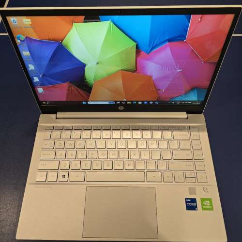 HP Pavilion Laptop 14-dv0050tx(1135G7/16GB/512GB/White) 95% New/100% Work