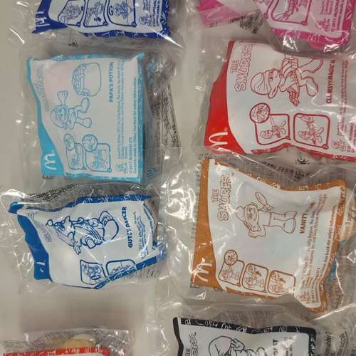 麥當勞藍精靈8隻