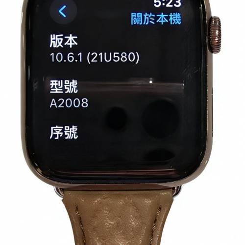 Apple Watch Series 4 GPS + 流動網絡 不銹鋼玫瑰金
