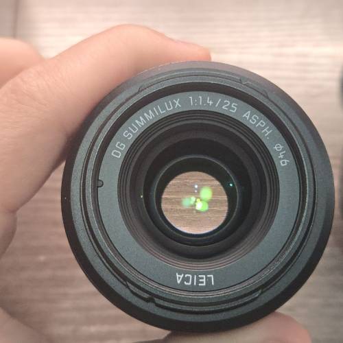 Panasonic leica dg 25mm 1.4 ii 二代 (m43 not olympus om system)