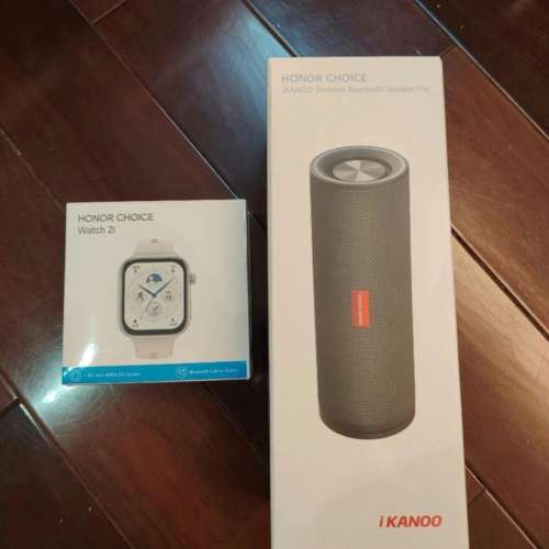(全新)HONOR Watch 2i 智能手錶和 iKanoo pro藍牙喇叭