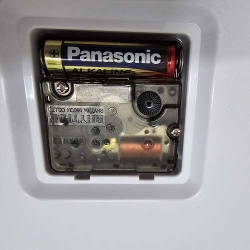 * 日本 * 麗聲 * Rhythm * 超強 夜光 * 掛牆鐘 *