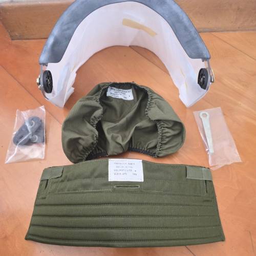 英軍 80s 公發 MK.6 頭盔 加 防暴 I.S. kit full set